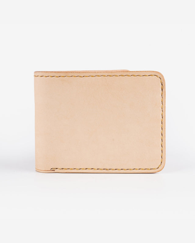 Calf Folding Wallet - Tan