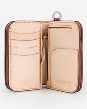 Medium Shell Cordovan Wallet - Ox Blood