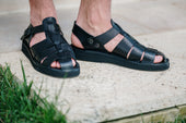 D034 Dark Sandals