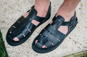 D034 Dark Sandals