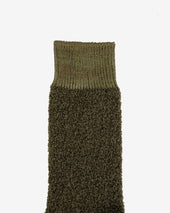 Decka Baby Alpaca & Merino Wool Socks - Olive