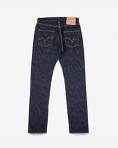 16oz Slubby Selvedge Denim Straight Cut Jeans - Indigo