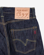 16oz Slubby Selvedge Denim Straight Cut Jeans - Indigo