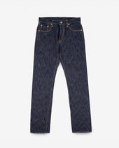 16oz Slubby Selvedge Denim Straight Cut Jeans - Indigo