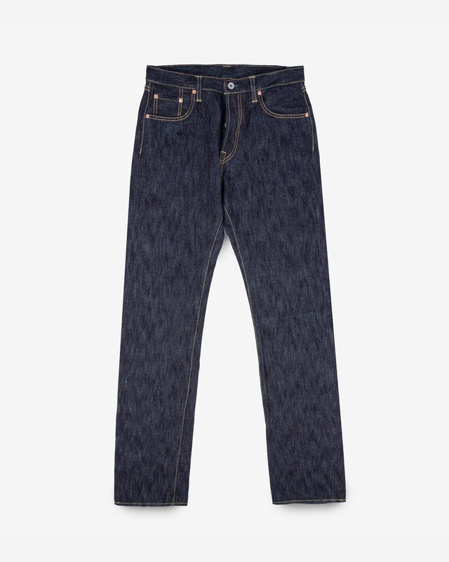 16oz Slubby Selvedge Denim Straight Cut Jeans - Indigo