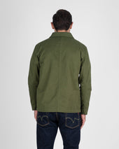 STF 8oz Brushed Twill Chore Jacket - Olive