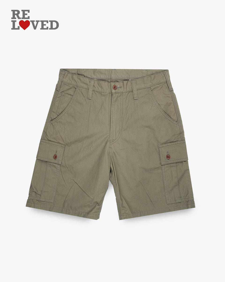 9oz Canvas Military Cargo Shorts Tag 34 Hemmed To 8 2
