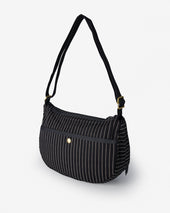 12oz Wabash Small Shoulder Bag - Black