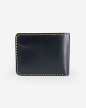 Calf Folding Wallet - Black