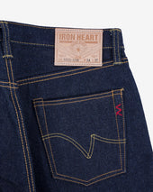 21/23oz Ultra Heavy Raw Selvedge Denim Slim Cut Jeans - Indigo