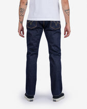 21/23oz Ultra Heavy Raw Selvedge Denim Slim Cut Jeans - Indigo