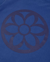 GOOD ART HLYWD Heavyweight Long Sleeve Crew Neck T-Shirt - Cobalt Blue