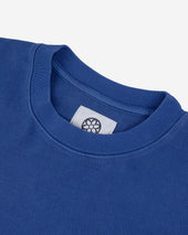 GOOD ART HLYWD Heavyweight Long Sleeve Crew Neck T-Shirt - Cobalt Blue