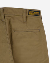 11oz Cotton Whipcord Work Pants - Khaki