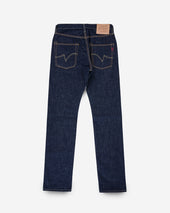 18oz Vintage Selvedge Denim Slim Tapered Cut Jeans - Indigo