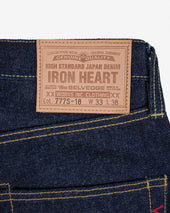 18oz Vintage Selvedge Denim Slim Tapered Cut Jeans - Indigo