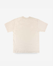 UTILITEES - 5.5oz Loopwheel Crew Neck T-Shirt - Natural Pigment Dyed Reed