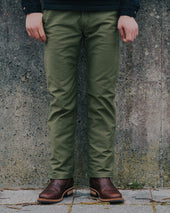 11oz Cotton Whipcord Work Pants - Olive