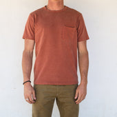 13 Ounce Pocket T-Shirt Rust