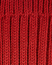 Decka Cased Heavyweight Plain Socks - Burgundy