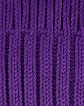 Decka Cased Heavyweight Plain Socks - Purple