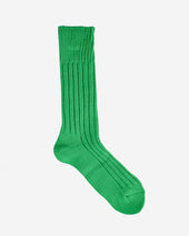 Decka Cased Heavyweight Plain Socks - Neon Green