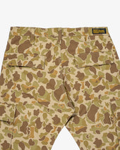 10oz Sateen Camouflage Cargo Pants - Duck Hunter