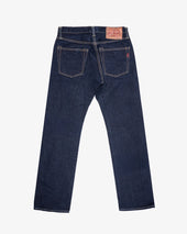 14oz Selvedge Denim Straight Cut Jeans - Indigo (IH-634S-142) Tag 30, Hemmed to 30.5''