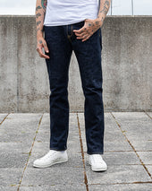 18oz Vintage Selvedge Denim Slim Cut Jeans - Indigo