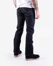 19oz Left Hand Twill Selvedge Denim Relaxed Tapered Cut Jeans - Indigo