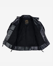 Japanese Horsehide Rider’s Jacket - Black (Tea-Core Dyed)