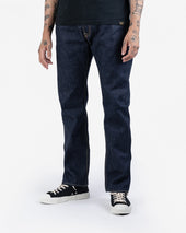 21/23oz Ultra Heavy Raw Selvedge Denim Slim Tapered Cut Jeans - Indigo