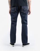 21/23oz Ultra Heavy Raw Selvedge Denim Slim Tapered Cut Jeans - Indigo