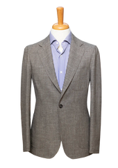 Grey Textured Overshirt Jacket