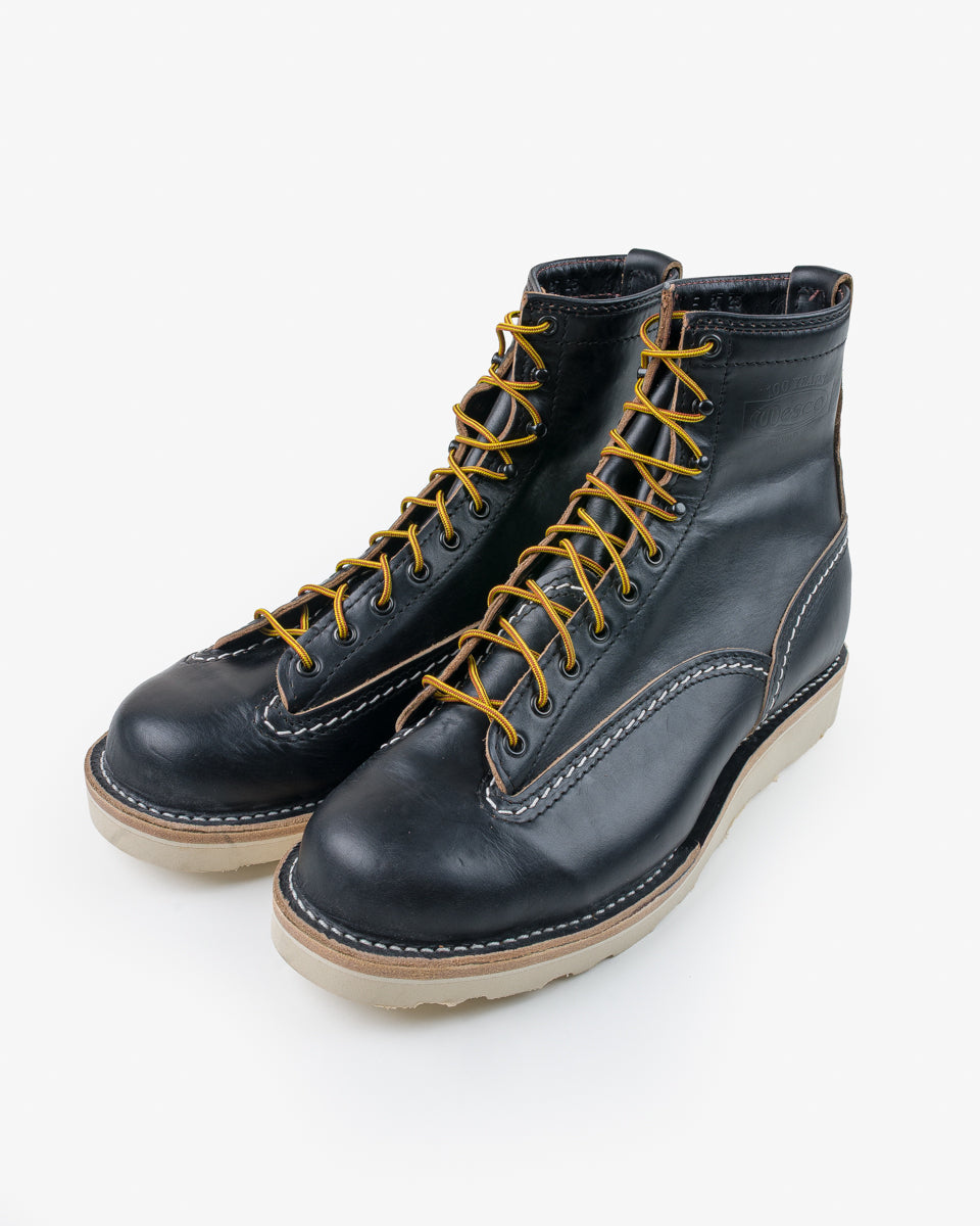 Iron Heart Int'l x Wesco® - 8" Jobmaster® Boot - Black CXL. The "Journeyman"