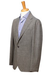 Grey Textured Overshirt Jacket
