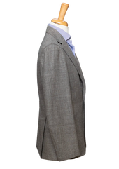 Grey Textured Overshirt Jacket