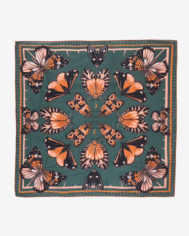 Felix Green Organic Cotton "Eclipse" Bandana - Green