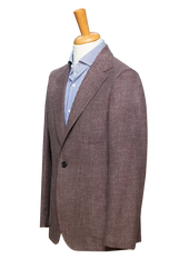 Bordeaux Textured Overshirt Jacket