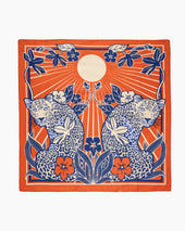 Felix Green Organic Cotton "Ochre Oasis" Bandana - Orange