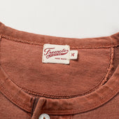 13 Ounce Henley L/S Rust