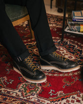 Iron Heart Int'l x Wesco® - 8" Jobmaster® Boot - Black CXL. The "Journeyman"