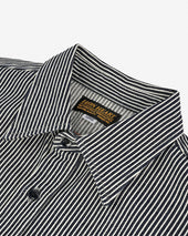 12oz Hickory Stripe Work Shirt - Indigo