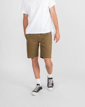 STF 8oz Organic Sanded Twill Shorts - Tan