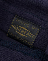 6.5oz Loopwheel Crew Neck T-Shirt - Navy