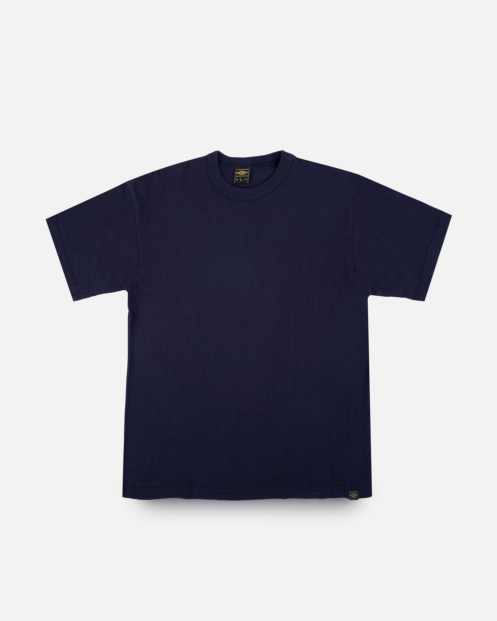 6.5oz Loopwheel Crew Neck T-Shirt - Navy