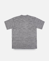 6.5oz Loopwheel Crew Neck T-Shirt - Marl Grey
