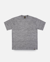 6.5oz Loopwheel Crew Neck T-Shirt - Marl Grey