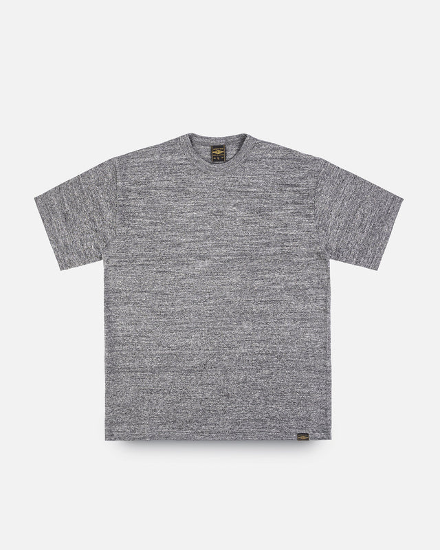 6.5oz Loopwheel Crew Neck T-Shirt - Marl Grey