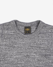 6.5oz Loopwheel Crew Neck T-Shirt - Marl Grey